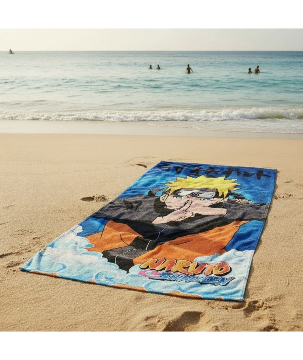 Serviette plage & bain Naruto