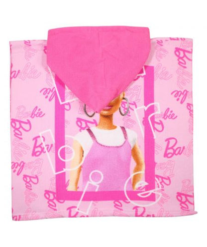 Poncho plage & bain Barbie