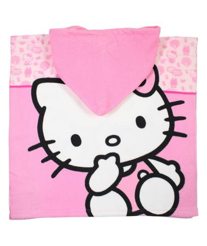 Poncho plage & bain Hello Kitty