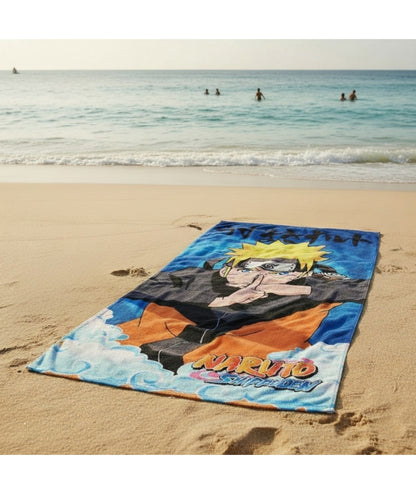 Serviette plage & bain Naruto