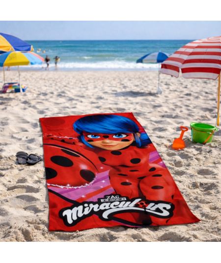 Serviette plage & bain Ladybug
